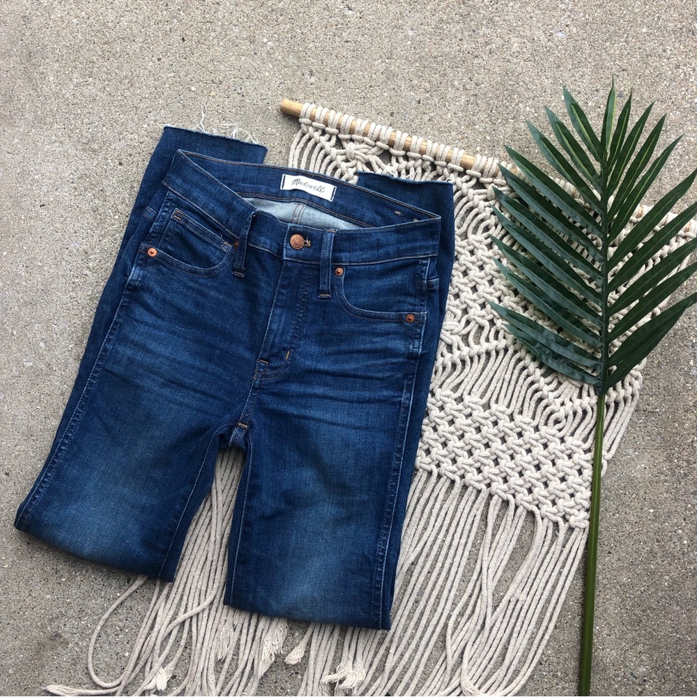 Madewell High Rise Skinny Jeans Size 24